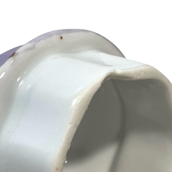 Vintage 1950s Moriage Lusterware Japan - Porcelain Teapot and Teacup Saucer Set - Picture 6 of 16